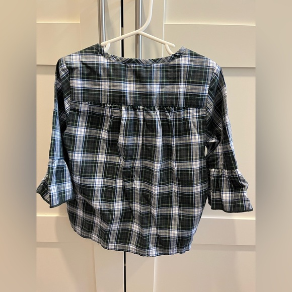 J. Crew holiday blouse in size S (6-7) - Picture 6 of 7